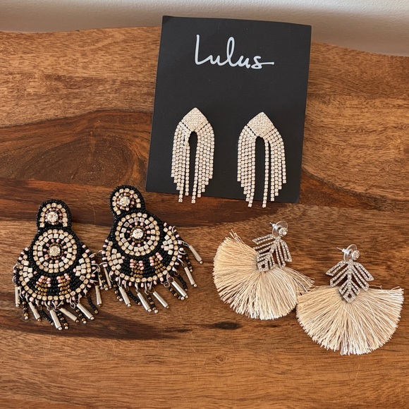Lulus & Express Statement Earring Bundle - Picture 3 of 4
